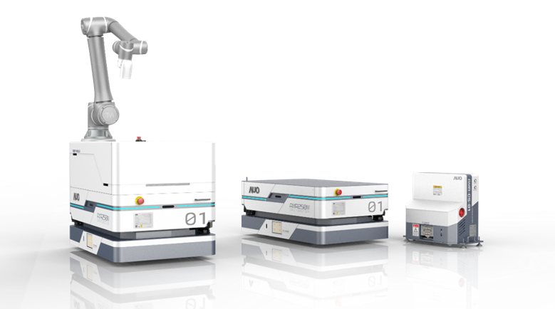 人生就是搏數位開發的自主式移動機器人（AMR250M），搭配全向輪並結合AI演算法、2D LiDAR、3D攝影機等技術，協助客戶實現產線全自動化